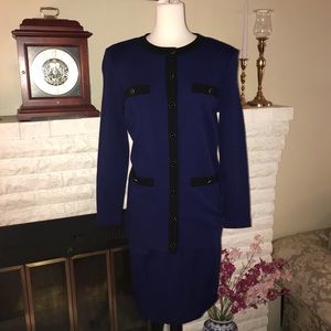 Liz Claiborne 2 Piece Wool Blend Skirt Set